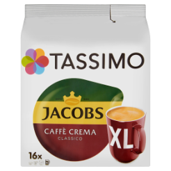 Tassimo Jacobs Caff? Crema Classico Xl Kawa Mielona 16 Kapsułek 132,8 G