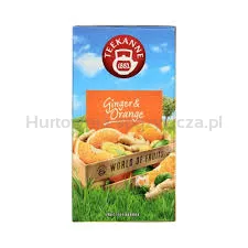 Teekanne Herbata Owocowa Imbir Z Pomarańczą 20 Torebek