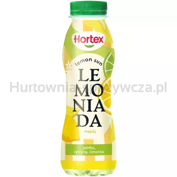 Hortex Lemoniada Napój Jabłko-Cytryna-Limonka butelka Pet 400ml kaucja