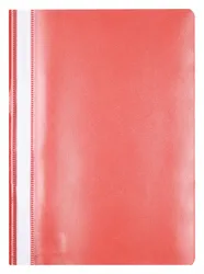 Skoroszyt OFFICE PRODUCTS, 120/180 mic, PP, czerwony