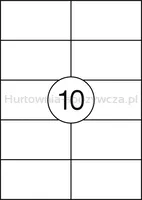 Office Product Etykiety 105x57mm, białe, 100 ark.  - 2