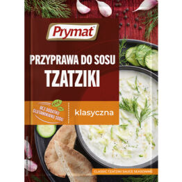 *Prymat Tzatziki Pikantny Sos Czosnkowy 20 G