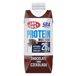 Mlekovita SBA Napój proteinowy o smaku czekoladowym UHT350g