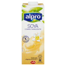 Alpro Napój Sojowy O Smaku Waniliowym 1 L