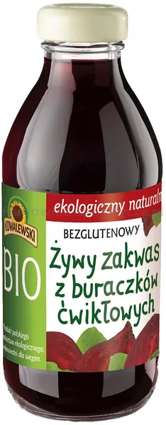 Żywy Zakwas Z Buraków Ćwikłowych Bezglutenowy Bio 320