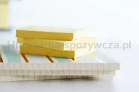 Karteczki samoprzylepne ekologiczne POST-IT® (653-1T), 38x51mm, 24x100 kart., żółte - 2