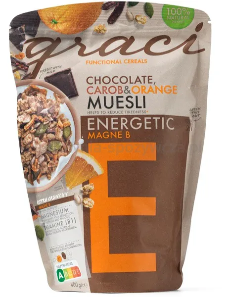 Musli Funkcjonalne Energetic Magne B 400 G