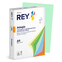 Rey Adagio Papier Ksero A4, 80Gsm, 09 Zielony Pastel *Ryada080X432 R200, 500 Ark. 