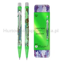 Ołówek mechaniczny CARAN D'ACHE 844 Germanier, 0,5mm, w pudełku, zielony neonowy - 4