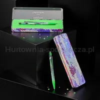 Ołówek mechaniczny CARAN D'ACHE 844 Germanier, 0,5mm, w pudełku, zielony neonowy - 8