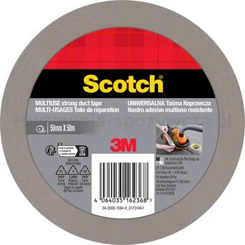 3M™ Taśma Naprawcza, Srebrna, 50 Mm X 50 M, 1 Rolka