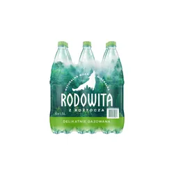 Rodowita z Roztocza woda mineralna delikatnie gazowana 1,5L