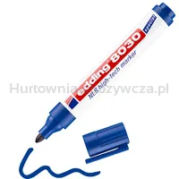 Edding Marker permanentny przemysłowy e-8030 1,5-3mm, niebieski  - 2