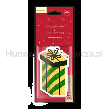 Aroma Home Odświeżacz Powietrza Do Samochodu Xmas Cellulose Gift For You 3D Christmas Cake