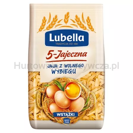 Makaron Lubella Jajeczna Wstążki 5-Jaj 400 G