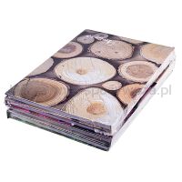 Office Products Brulion, Nature, A5, w linie, 96 kart., mix  - 2
