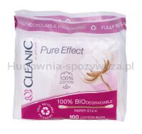 Patyczki higieniczne CLEANIC Pure Effect, 100 szt.