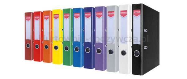 Office Products Segregator Officer, PP, A4/55mm, szary  - 2