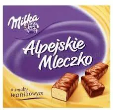 Milka Alpejskie Mleczko Waniliowe 330g