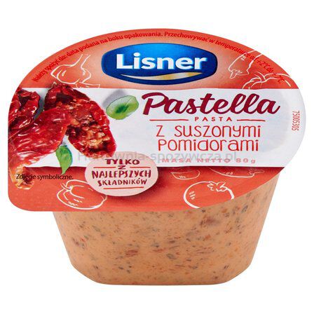 Lisner Pastella Pasta Z Suszonymi Pomidorami 80 G