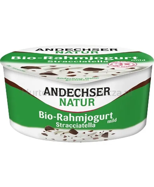 Jogurt Kremowy Stracciatella 10% Tł.Bio 150 G