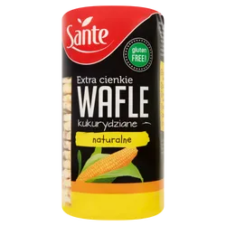 Sante Extra Cienkie Wafle Kukurydziane 120g