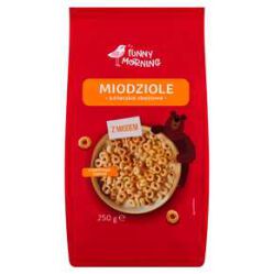 Płatki Funny Morning Kółeczka Miodowe 250 G Mw Dobry Wybór