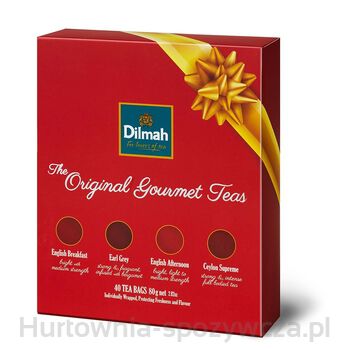 Dilmah Original Gourmet Teas Gift Pack 40X2 G