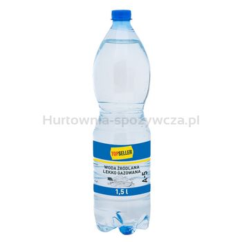Topseller Woda źródlana lekko gazowana 1,5 l