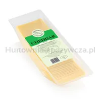 Ser cheddar irlandzki white plastry 800g Cheese World