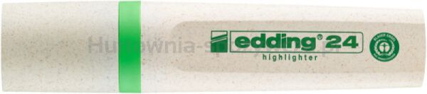 Edding Zakreślacz e-24 ecoline, 2-5mm, jasnozielony  - 2