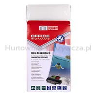 Office Products Folia Do Laminowania, A5, 2x125mikr., błyszcząca, 100szt., transparentna  - 4