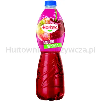 Hortex Napój jabłko wiśnia butelka aPet 1,75 l kaucja (w tym +0,50 zł/szt. zwrotnej kaucji)