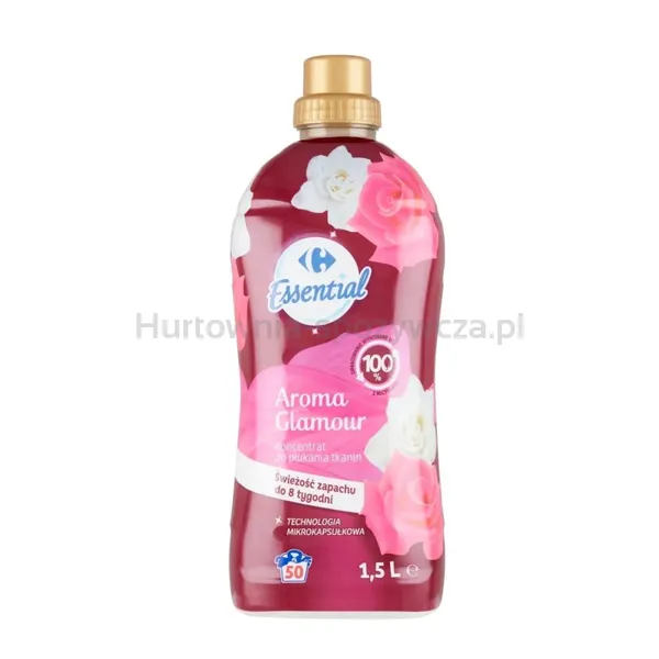 Essential Koncentrat Do Płukania Tkanin Aroma Glamour 1,5 L (50 Prań)