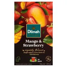 Dilmah Herbata Mango & Strawberry Flavoured Black 20x1,5 g