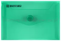 Donau Teczka Kopertowa Zatrzask, Pp, A7, 180Mikr., Zielona  - 3