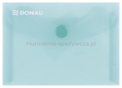 Donau Teczka kopertowa zatrzask, PP, A7, 180mikr., zielona 