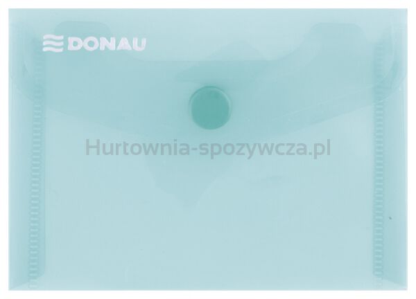 Donau Teczka kopertowa zatrzask, PP, A7, 180mikr., zielona 
