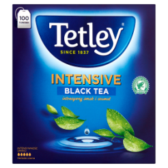 Herbata Tetley Intensive Black 100 Torebek X 2G
