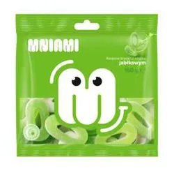 Żelki Mniami Ringi Kwaśne Jabłk 150 G Mw Dobry Wybór