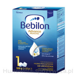 Bebilon Advance Pronutra 1 Mleko Początkowe Od Urodzenia 1000G (2X500G)