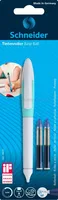 Pióro kulkowe SCHNEIDER Base Ball + 2 cartridge 852, blister, mix kolorów - 5