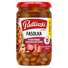 Primavika Fasolka po bretońsku z kiełbasą i boczkiem 610g