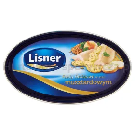 Lisner Śledź Atlantycki W Sosie Musztardowym 160 G