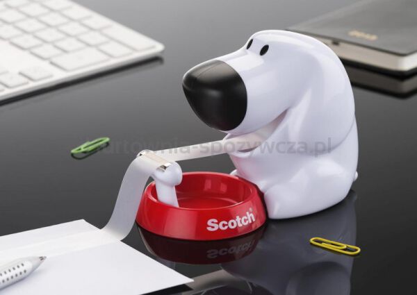 Dyspenser do taśm Scotch® w kształcie pieska (C31-Dog), taśma GRATIS - 7