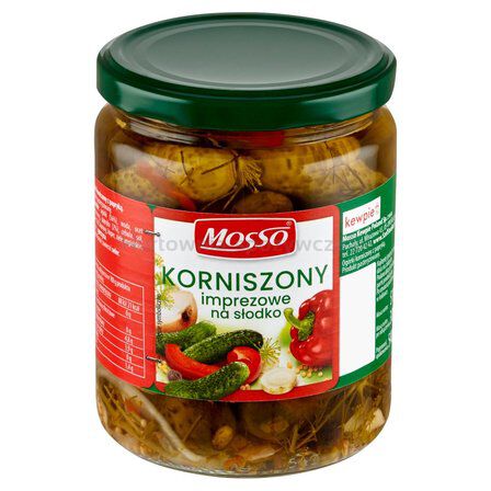 Korniszony Imprezowe Na Słodko 540Ml Mosso
