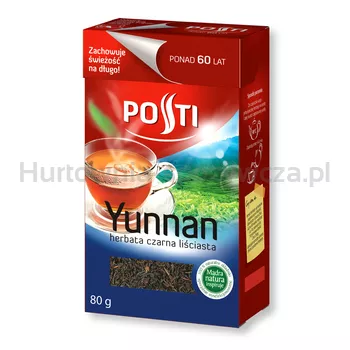 Posti Yunnan Liściasta Czarna 80 g