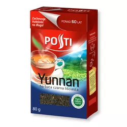 Posti Yunnan Liściasta Czarna 80 g