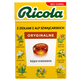 Ricola Oryginalne Ziołowe 27,5G