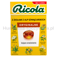 Ricola Oryginalne Ziołowe 27,5G